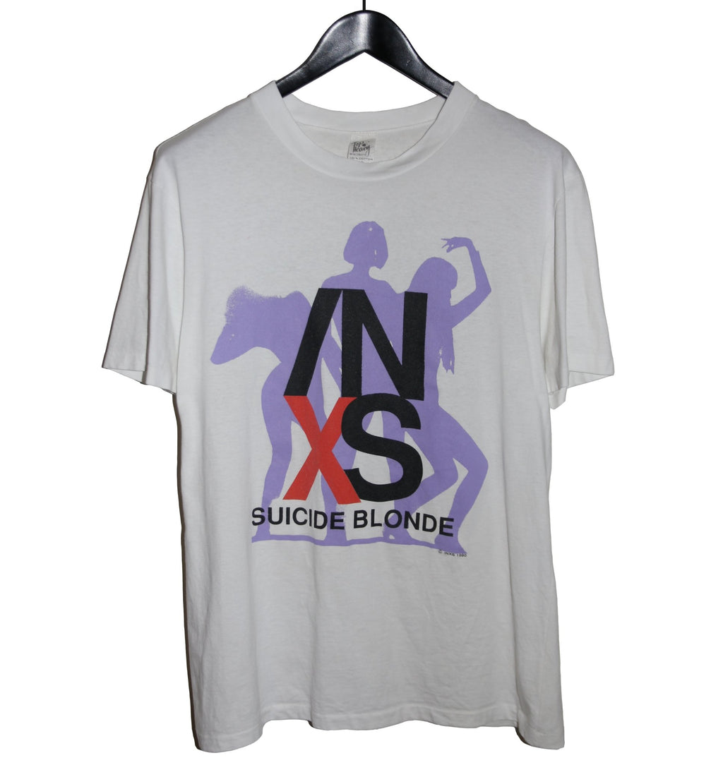 INXS 1990 Suicide Blonde Shirt - Faded AU