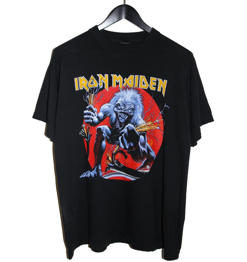 Iron Maiden 1993 A Real Live One Album Shirt - Faded AU