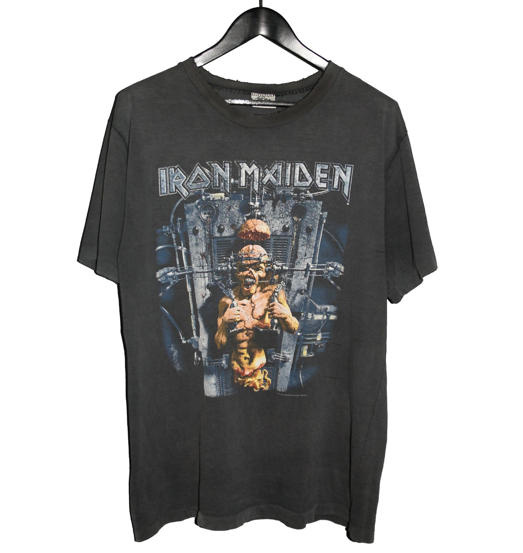 Iron Maiden 1995 The X Factor Album Shirt - Faded AU