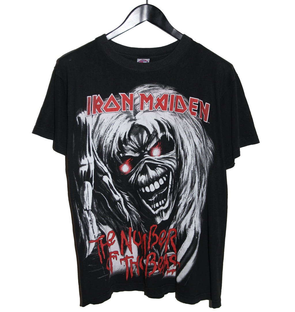 Iron Maiden 90's The Number of the Beast Shirt - Faded AU