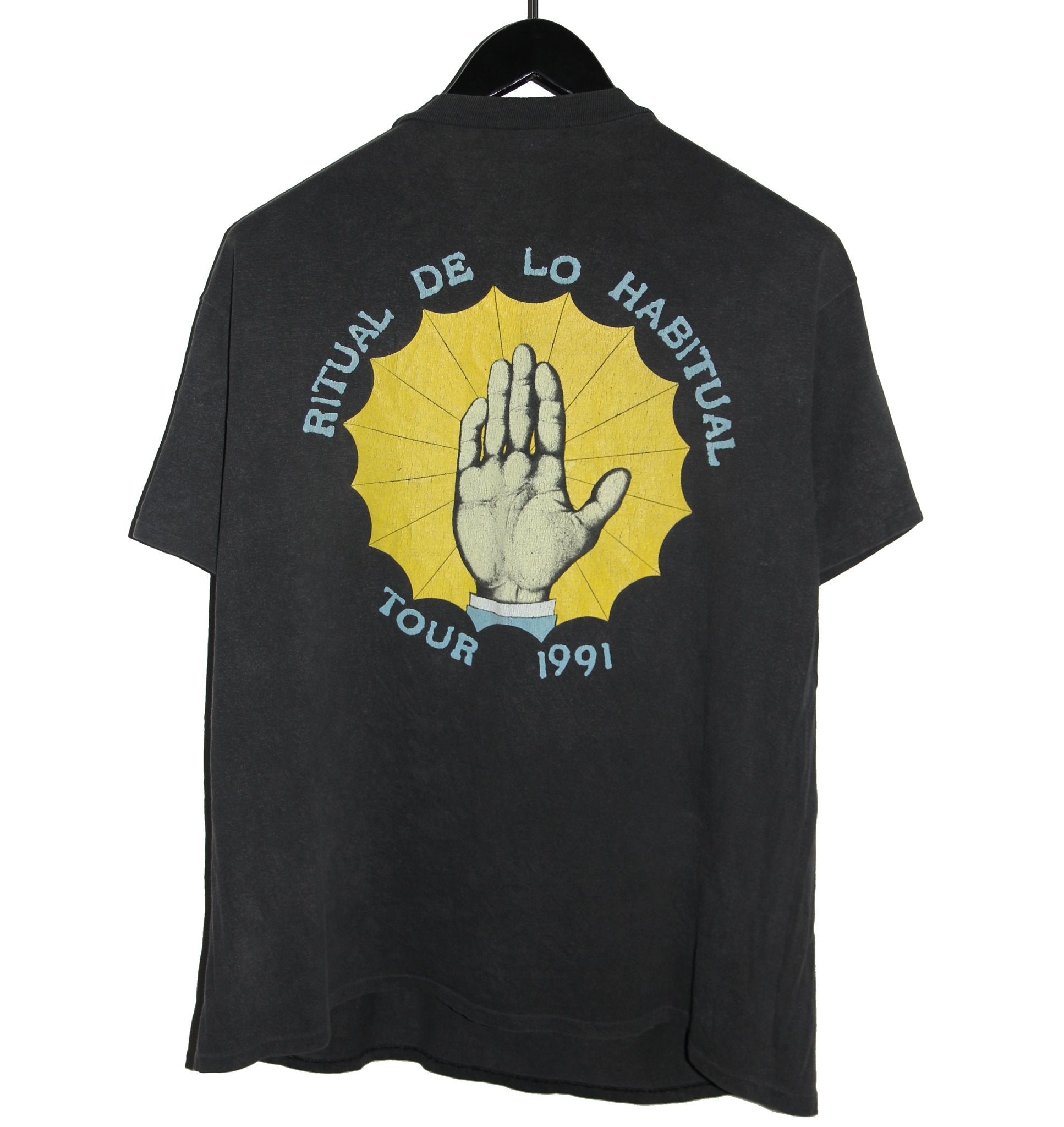 Jane's Addiction 1991 Ritual De Lo Habitual Tour Shirt - Faded AU