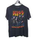 KISS 1983/84 Lick it Up World Tour Shirt - Faded AU