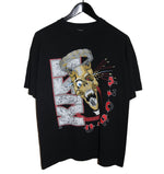 KISS 1992 Unholy Revenge Pushead Shirt - Faded AU