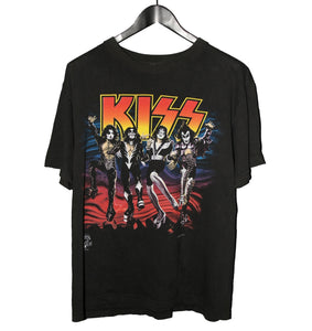 KISS 1996 20 Years of Destruction Anniversary Shirt - Faded AU