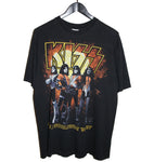 KISS 1996/97 World Domination Tour Shirt - Faded AU