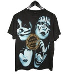 KISS 1997 Hot in the Shade All Over Print Tour Shirt - Faded AU