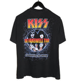 KISS 2001 Farewell Tour Shirt - Faded AU