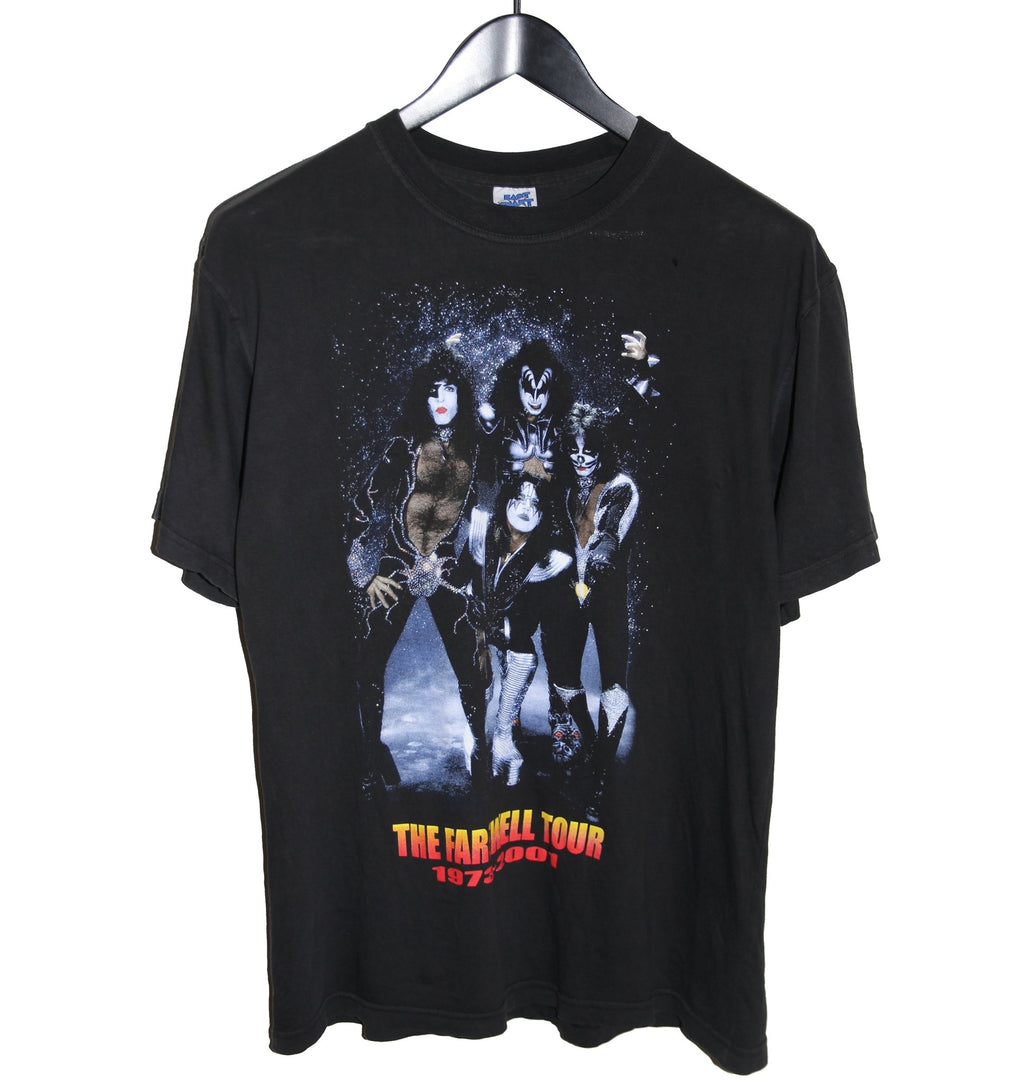 KISS 2001 Farewell Tour Shirt - Faded AU