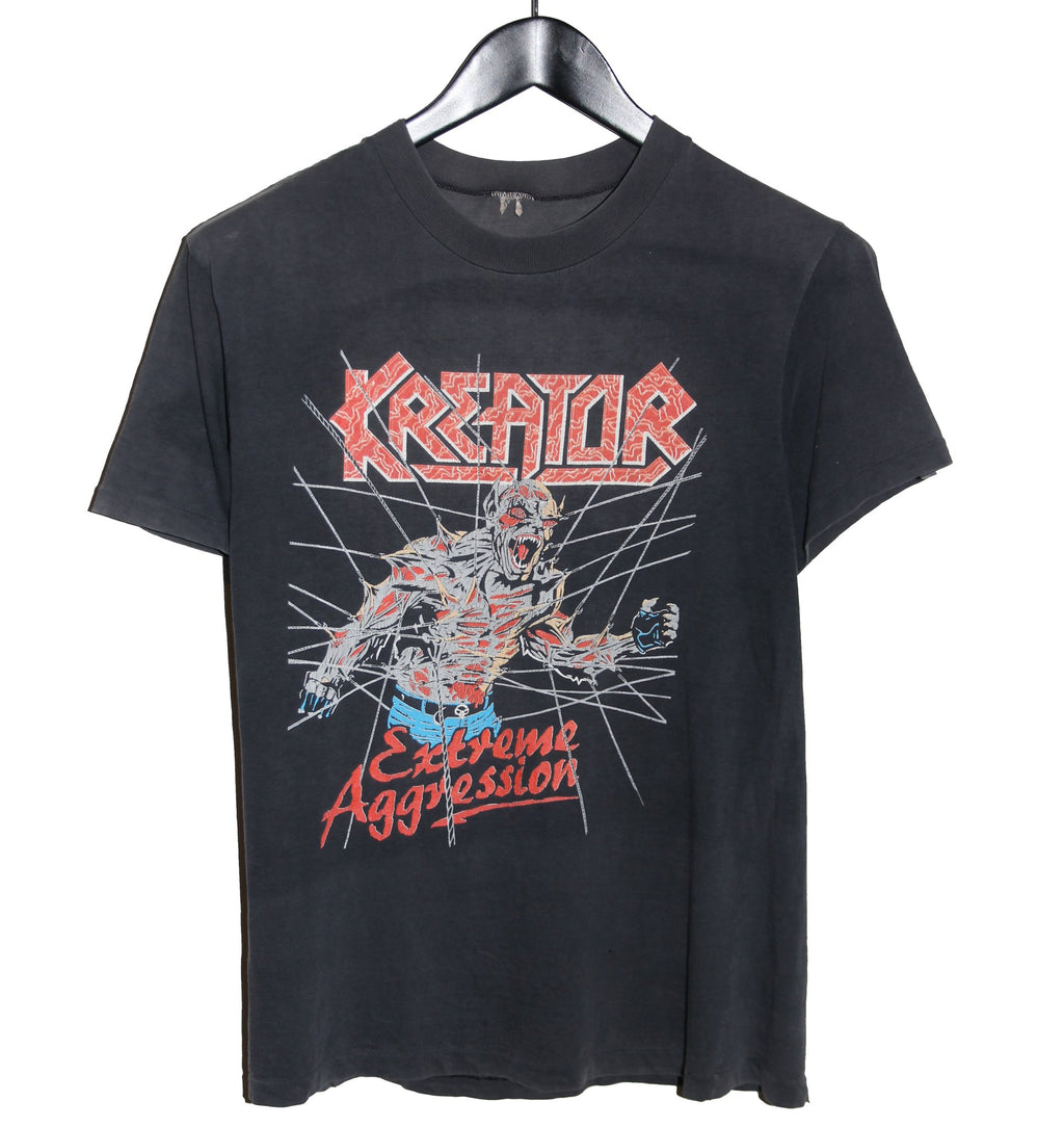 Kreator 1989 Extreme Aggression Album Shirt - Faded AU