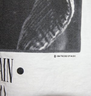 Kurt Cobain 1994 Portrait Memorial Shirt - Faded AU