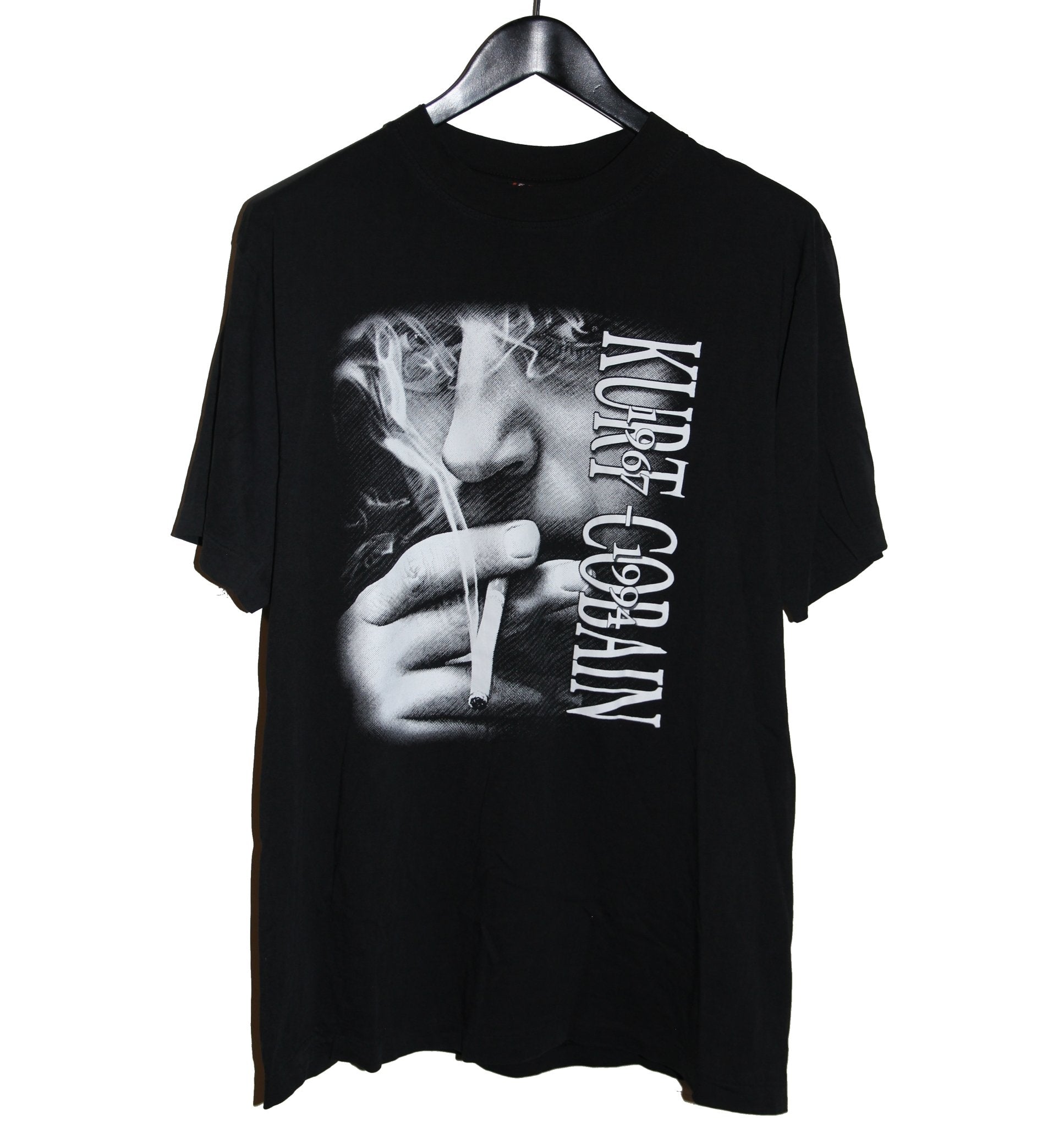 Kurt Cobain 2000's Bootleg Memorial Shirt - Faded AU