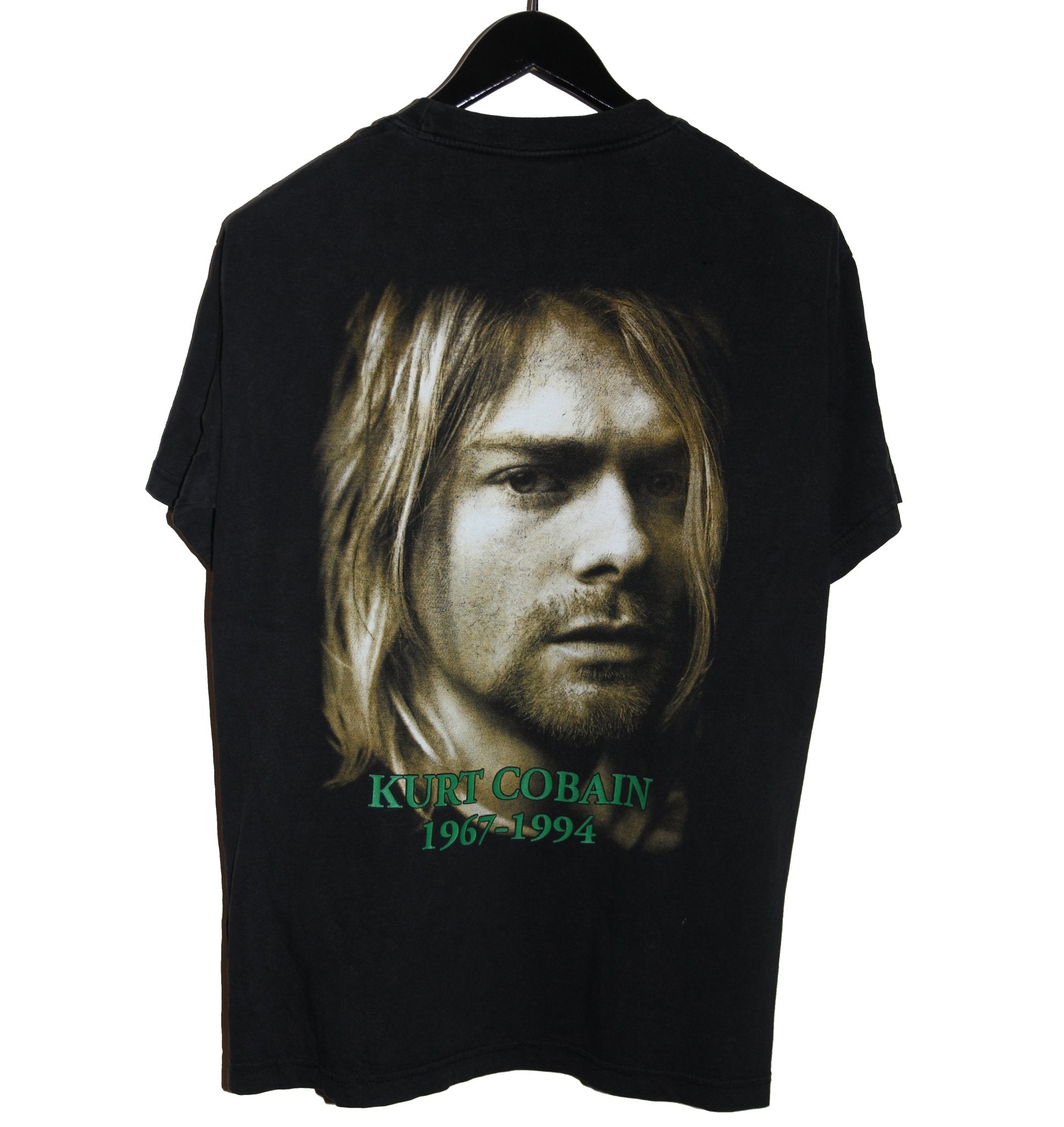 Kurt Cobain 2000's Memorial Shirt - Faded AU