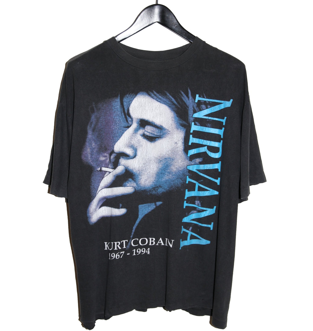 Kurt Cobain 90's Memorial Shirt - Faded AU