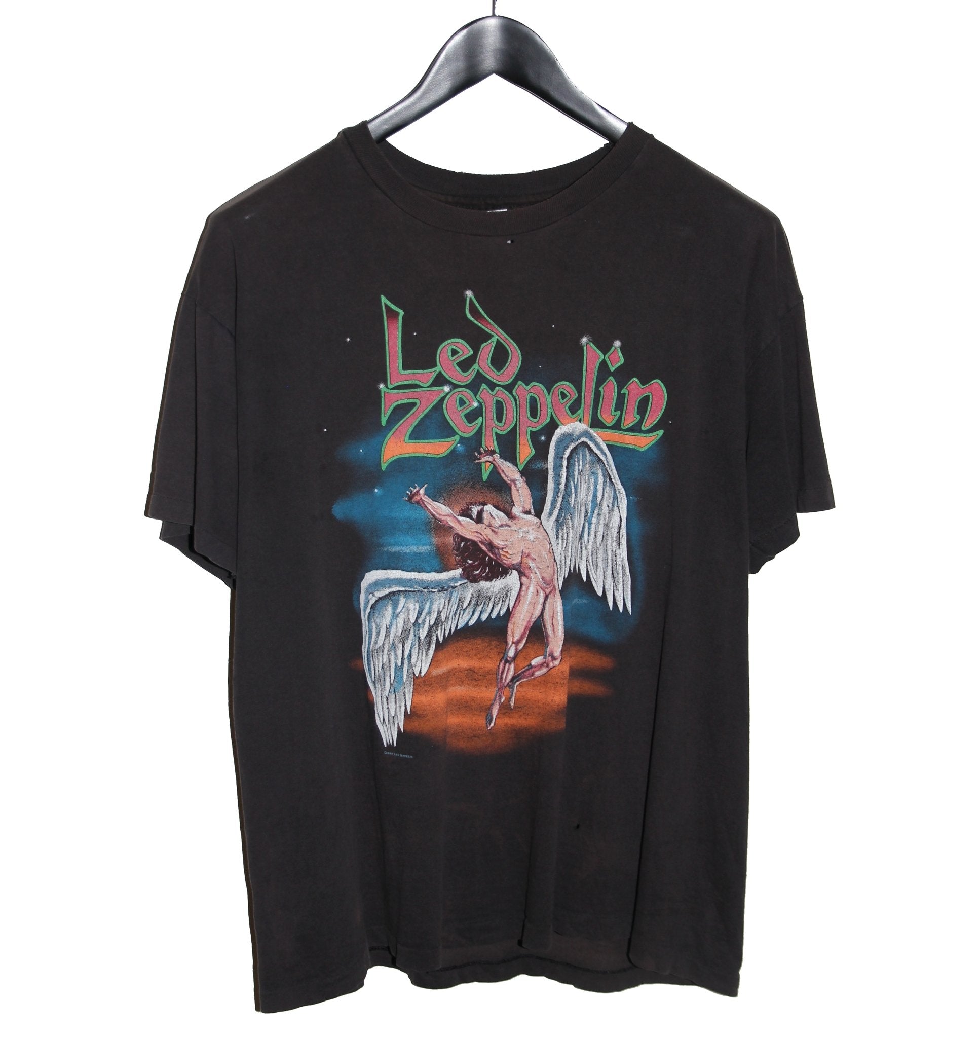 Led Zeppelin 1990 Icarus Shirt - Faded AU