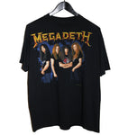 Megadeth 1991 Anarchy Shirt - Faded AU