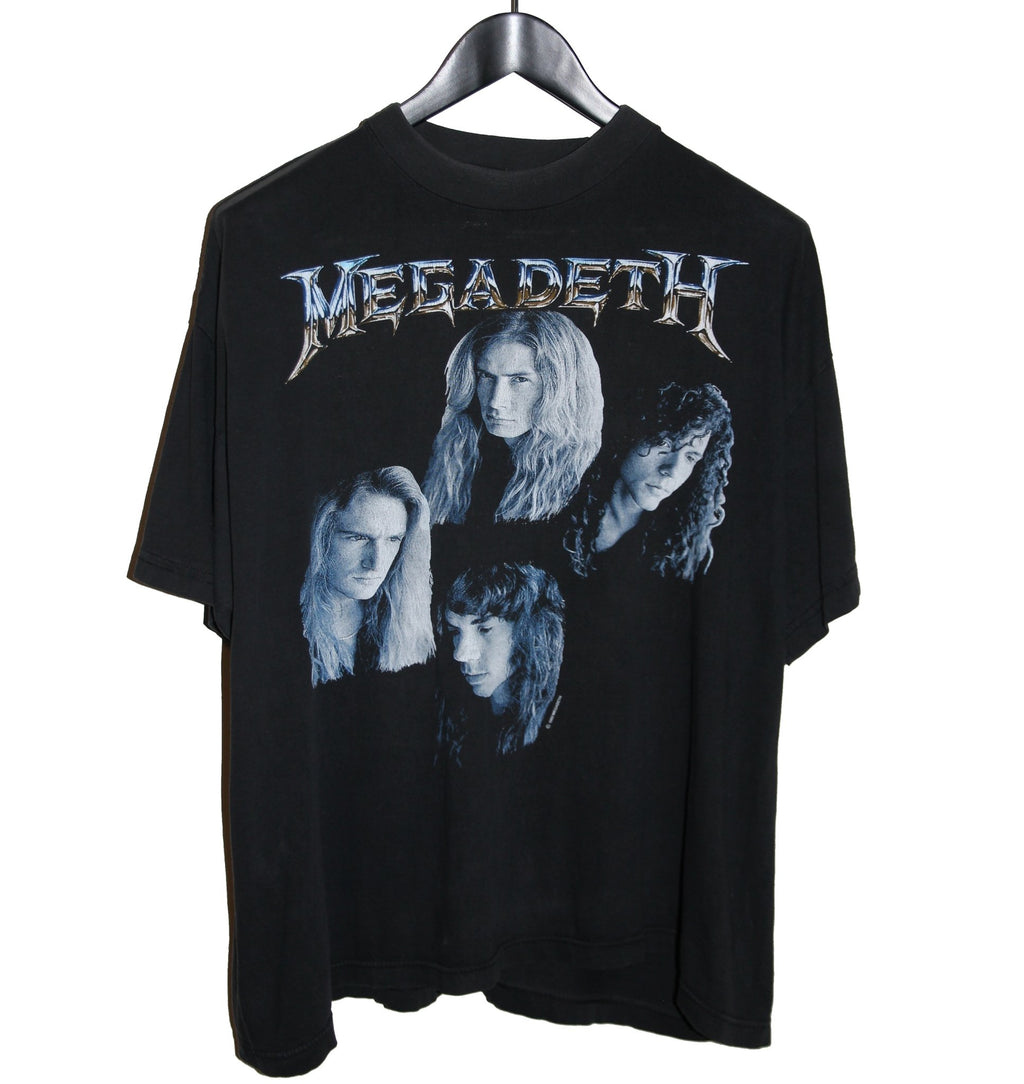 Megadeth 1992 Countdown To Extinction Album Shirt - Faded AU