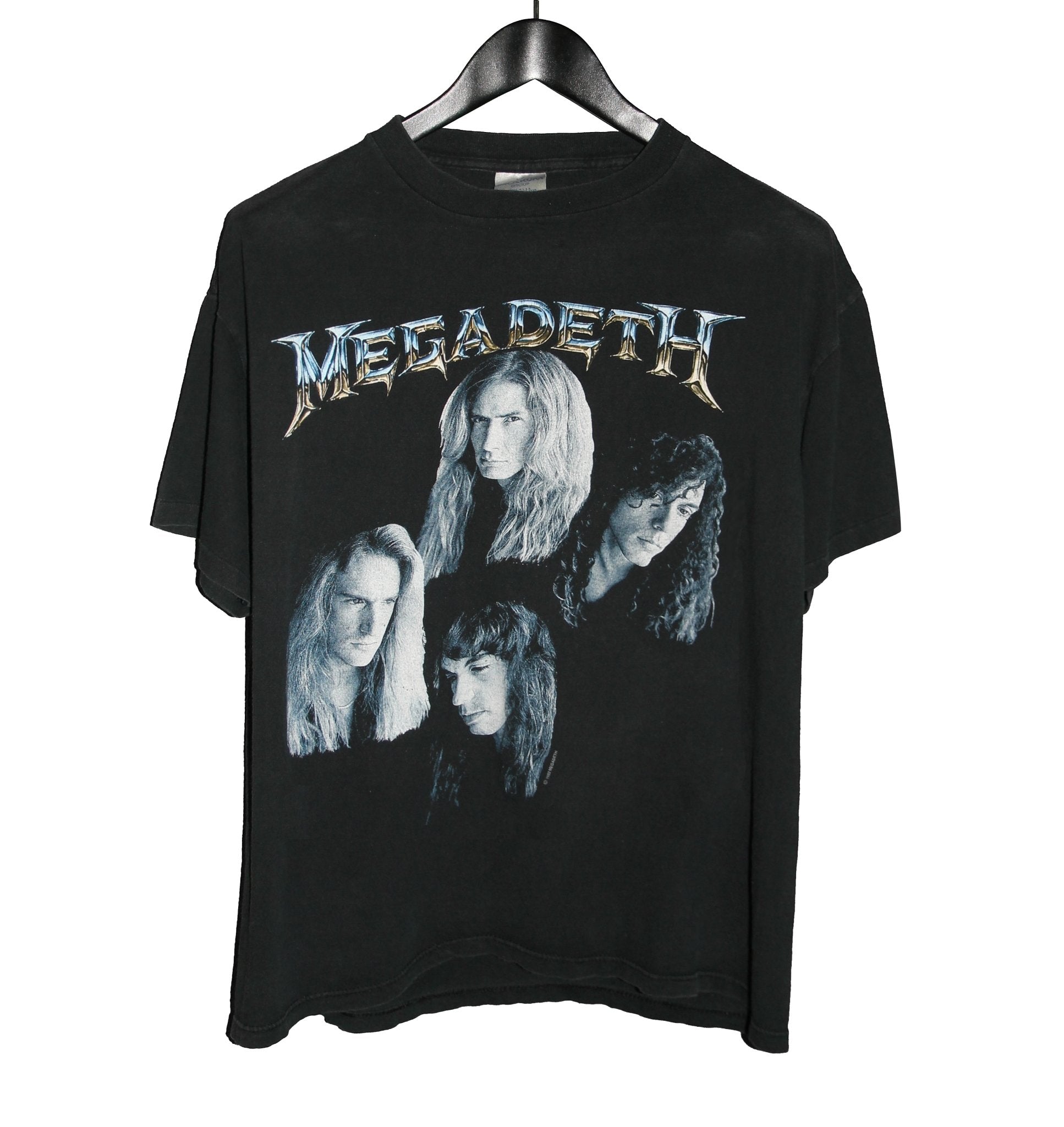 Megadeth 1992 Countdown To Extinction Album Shirt - Faded AU