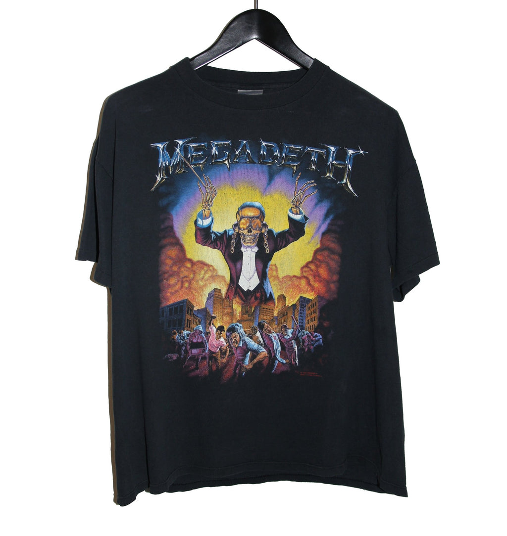 Megadeth 1992 Symphony of Destruction Shirt - Faded AU