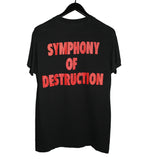 Megadeth 1992 Symphony of Destruction Shirt - Faded AU