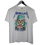 Metallica 1987 Crash Course In Brain Surgery Pushead Shirt - Faded AU