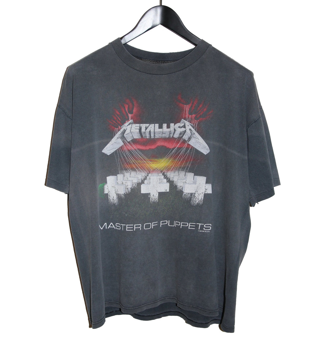 Metallica 1987 Master of Puppets Album Shirt - Faded AU