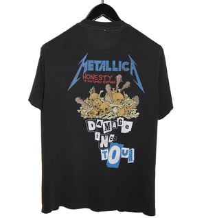 Metallica 1987 Pushead Damage Inc. Shirt - Faded AU