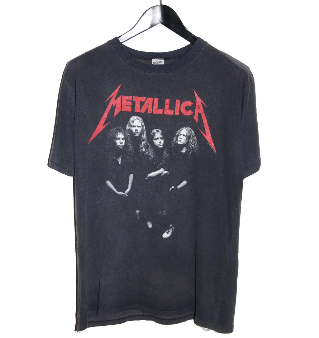 Metallica 1988 And Justice For All Album Shirt - Faded AU