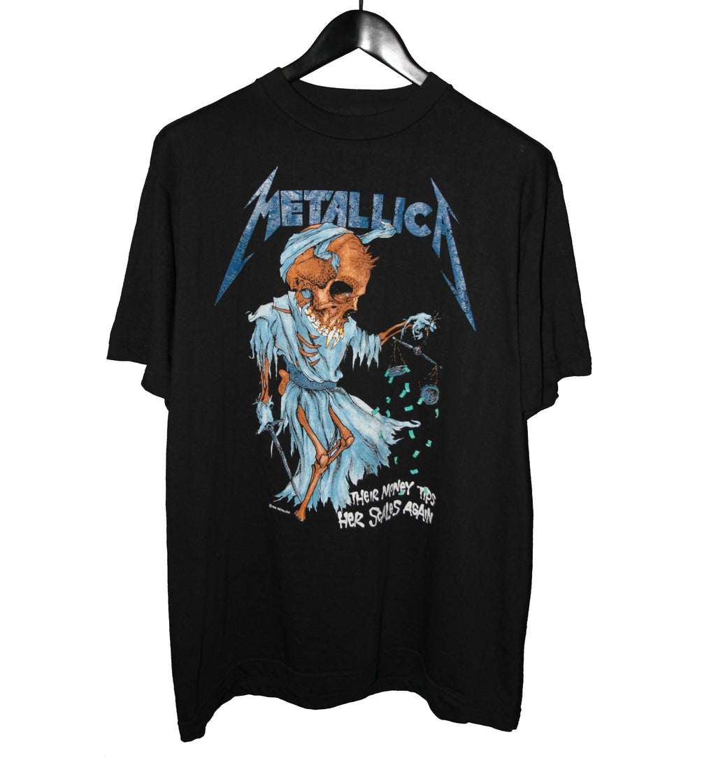 Metallica 1988 Pushead Doris Shirt - Faded AU