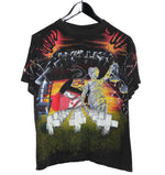 Metallica 1991 All Over Print Shirt - Faded AU