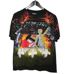 Metallica 1991 All Over Print Shirt - Faded AU