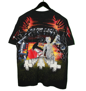 Metallica 1991 All-Over Print Shirt - Faded AU