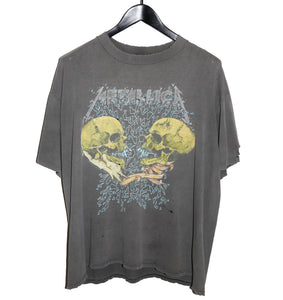 Metallica 1991 Pushead Sad But True Shirt - Faded AU