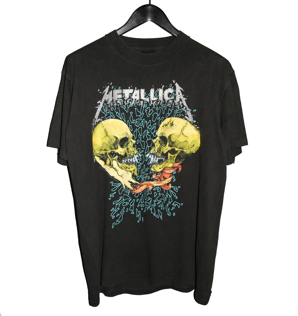 Metallica 1991 Pushead Sad But True You Shirt - Faded AU