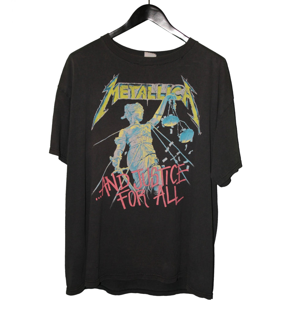 Metallica 1994 And Justice For All Shirt - Faded AU