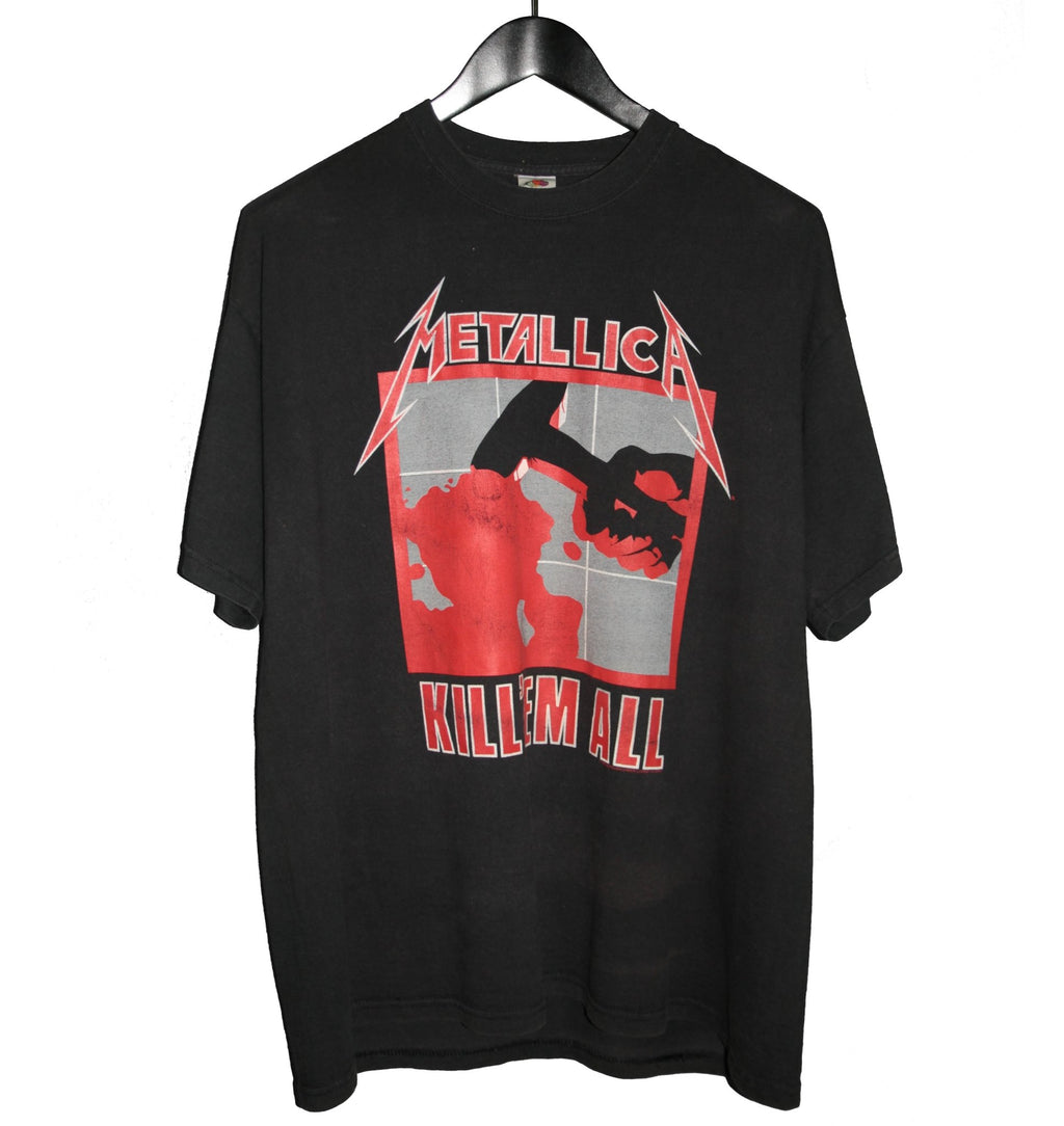 Metallica 1994 Kill 'Em All *Glow In The Dark* Shirt - Faded AU