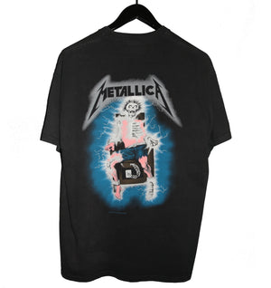 Metallica 1994 Kill 'Em All *Glow In The Dark* Shirt - Faded AU