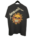 Metallica 1994 Pushead Flaming Skull - Faded AU