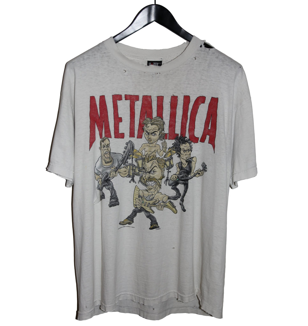 Metallica 1996 Load Cartoon Shirt - Faded AU