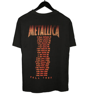 Metallica 1998 Poor Re-Touring Me North America Tour Shirt - Faded AU