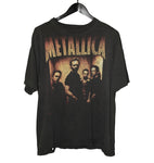 Metallica 1998 Poor Re-Touring Me North America Tour Shirt - Faded AU