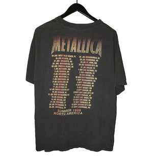 Metallica 1998 Poor Re-Touring Me North America Tour Shirt - Faded AU