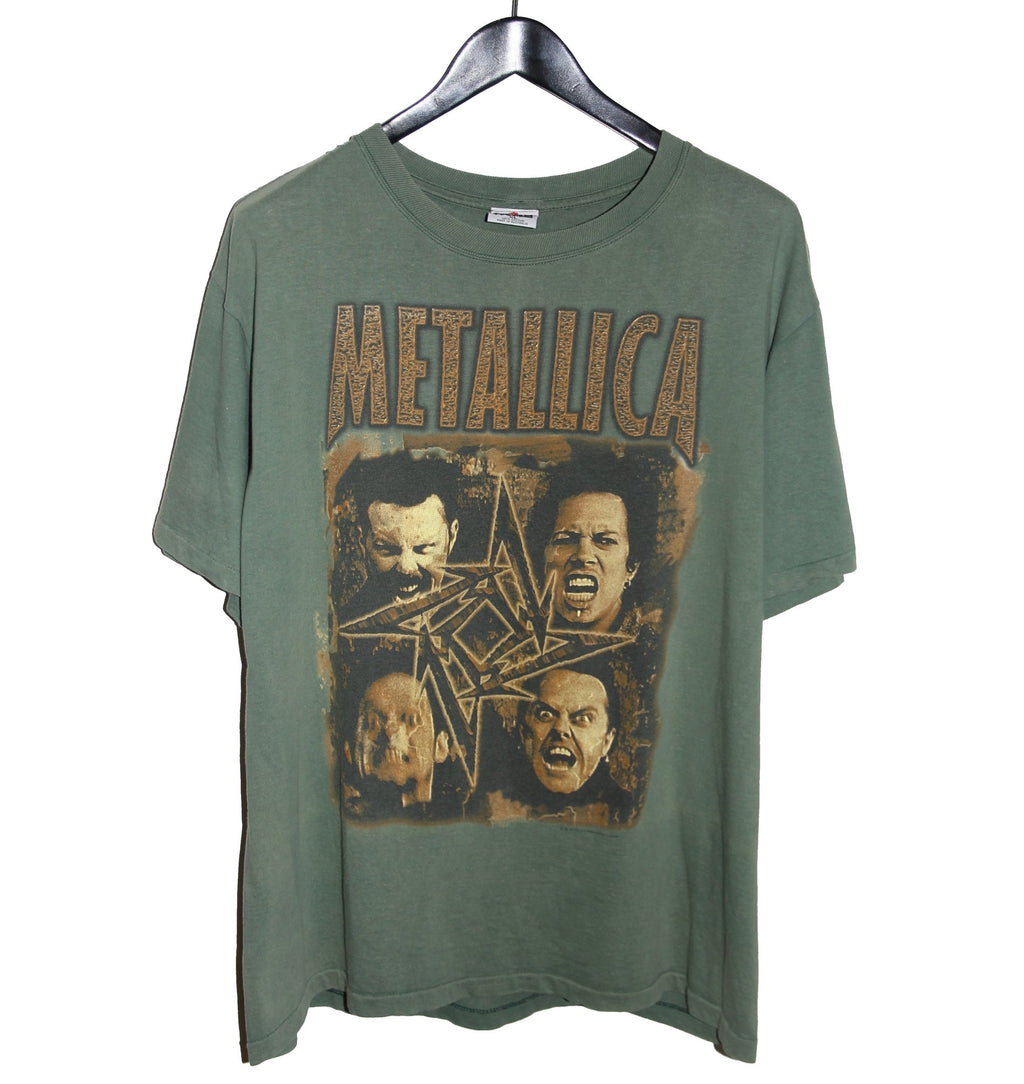 Metallica 1998 Poor Retouring Me Shirt - Faded AU