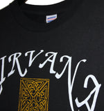 Nirvana 1991 Pagan Cross Shirt - Faded AU