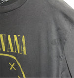 Nirvana 1992 Smiley Shirt - Faded AU