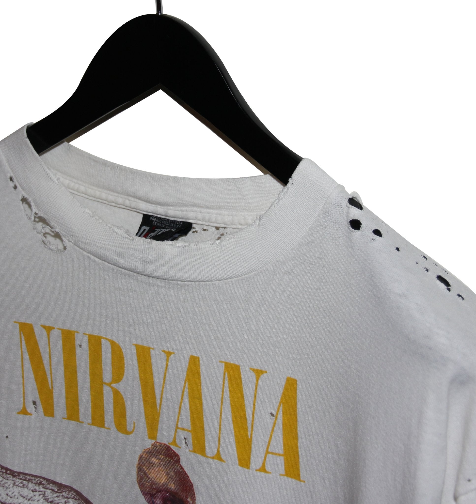 Nirvana 1993 In Utero Album Shirt - Faded AU