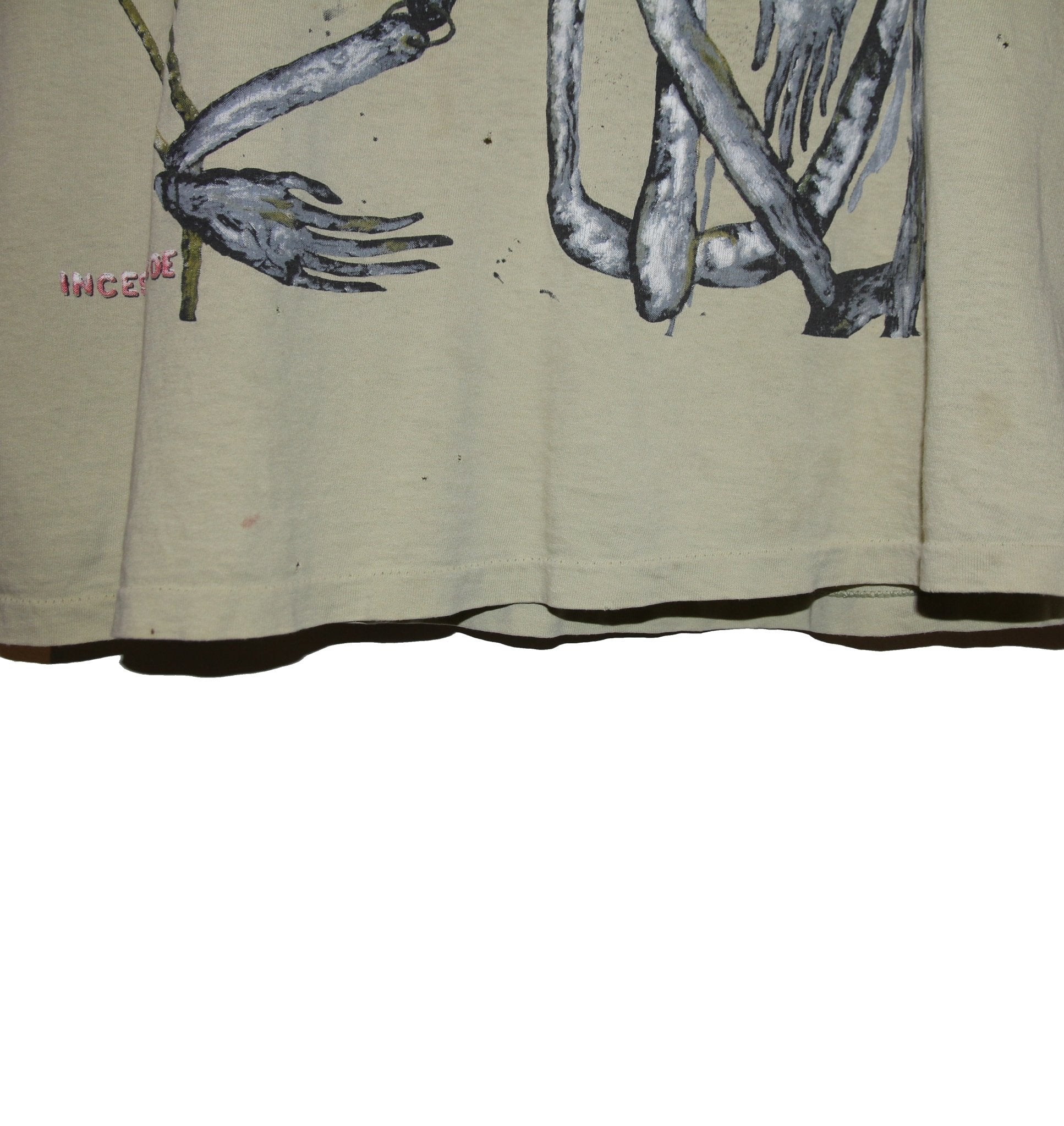 Nirvana 1993 Incesticide Album Shirt - Faded AU