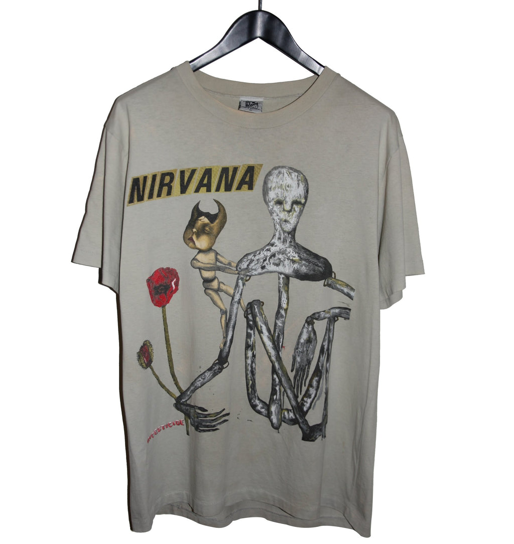 Nirvana 1993 Incesticide Album Shirt - Faded AU