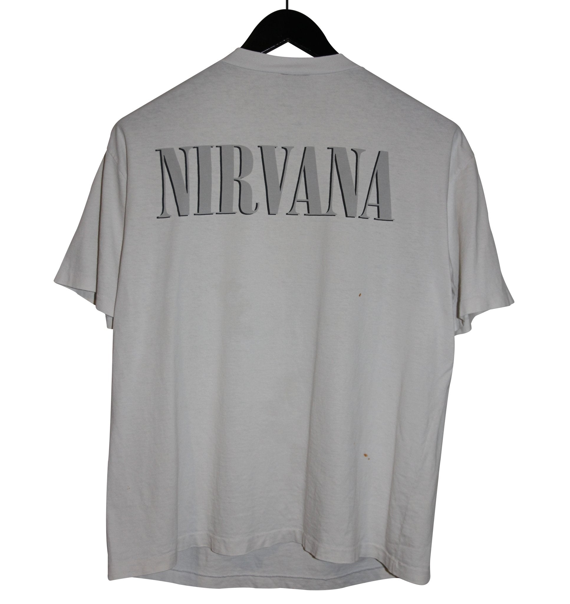 Nirvana 1996 Band Portrait Shirt - Faded AU