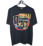 Nirvana 1997 Live in Concert Shirt - Faded AU