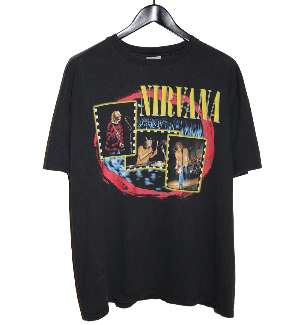 Nirvana 1997 Live in Concert Shirt - Faded AU